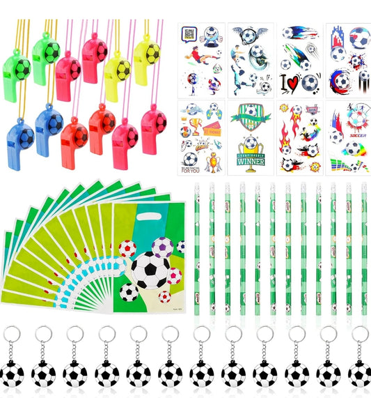 HOWAF 56pcs Football Party Supplies