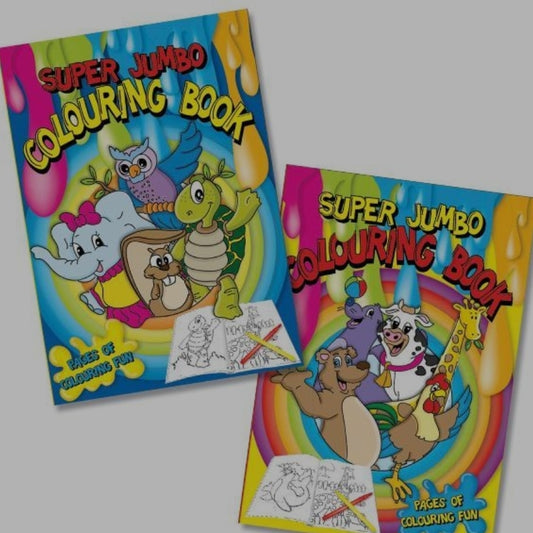 Super Jumbo Colouring Book