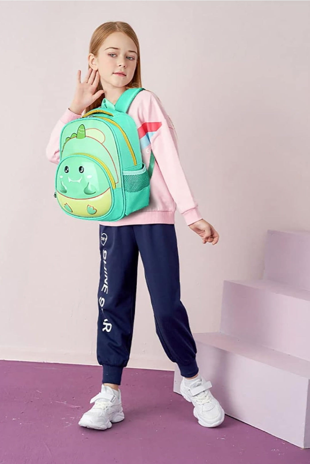 Xinyanmy Kids Backpack - Green