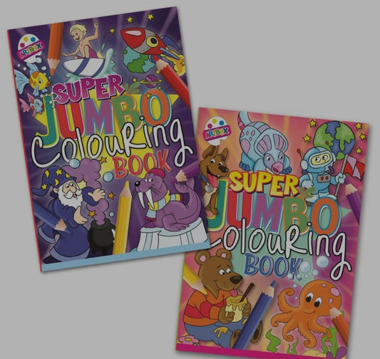 Children's A4 Super Jumbo Colouring Book