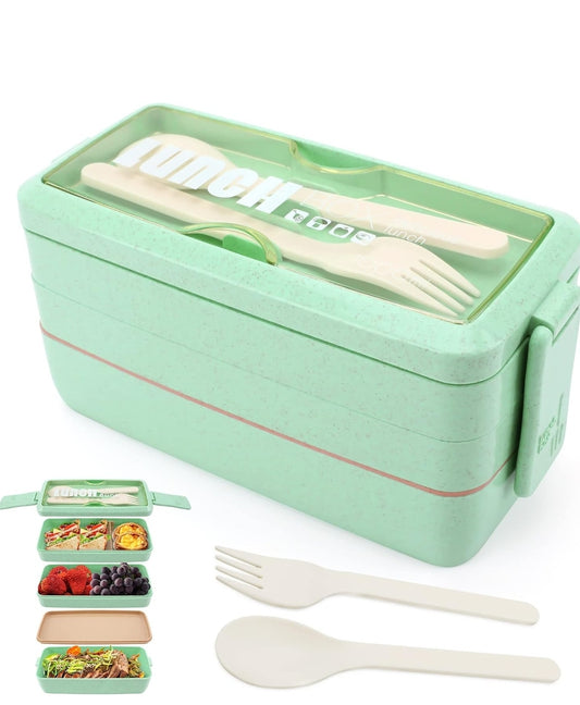 Bento Box Lunch Box, 3-in-1